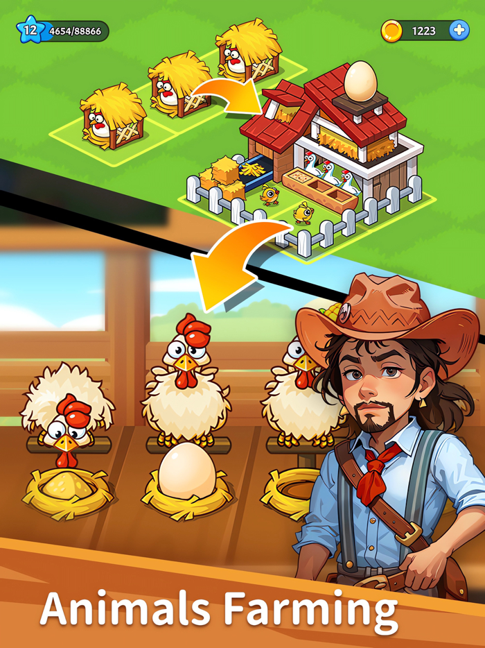 Farm Party Merge and Pet