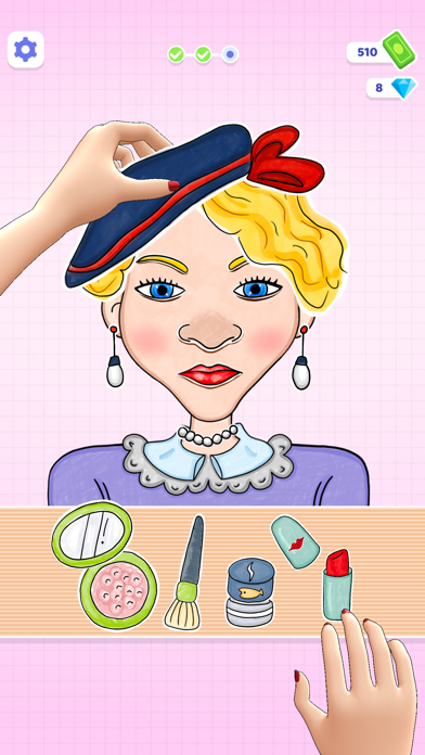 Paper Makeover Salon Screenshot