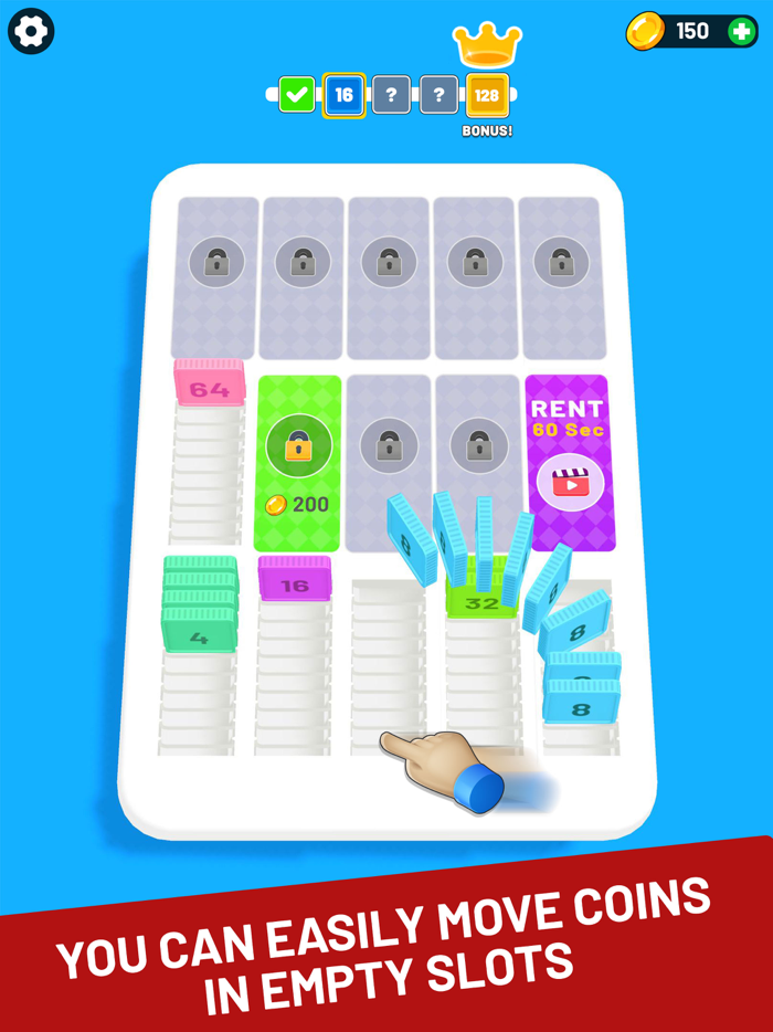 2048 Sort - Merge Game