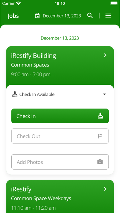iRestify Experts Screenshot
