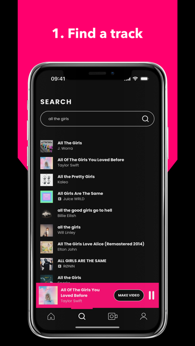 Screenshot #2 pour AI Music Video Maker
