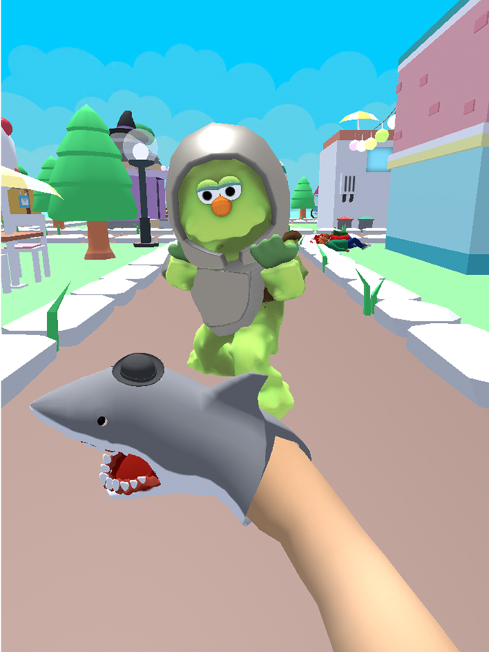 Shark Puppet 3D