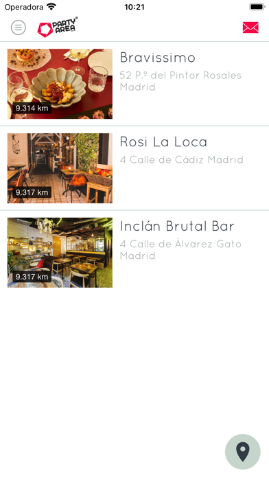 Party Area Madrid Screenshot