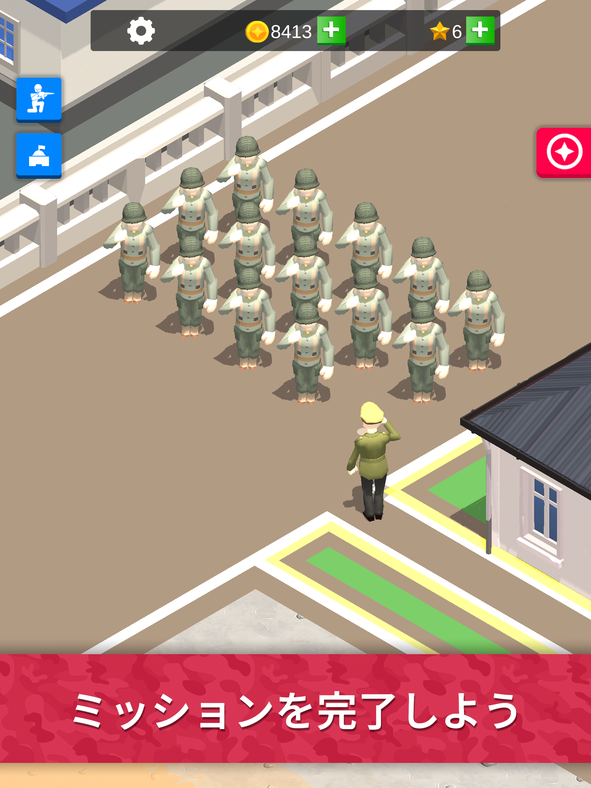 Idle Army Base: Tycoon Game