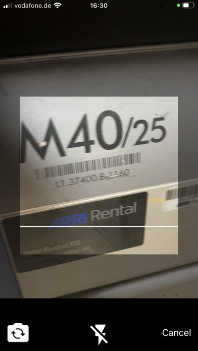 ARRI Rental ARTS Screenshot