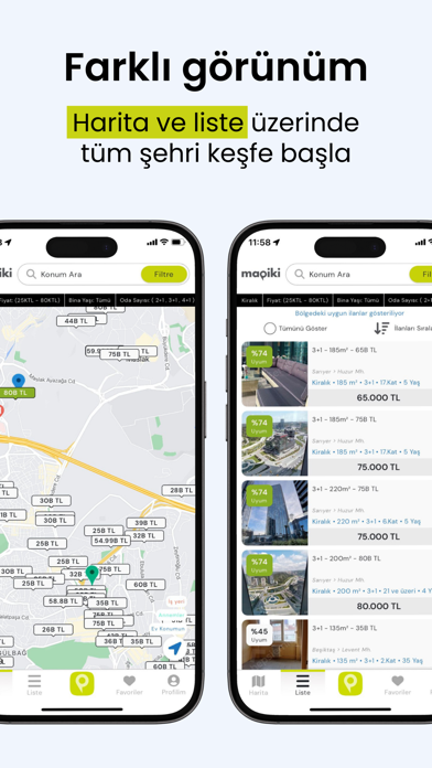 Mapiki: Sana en uygun evler Screenshot