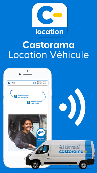 Screenshot #1 pour Castorama Location Véhicule