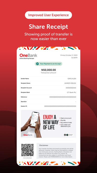 Sterling OneBank Screenshot