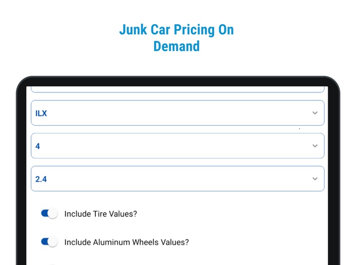 Junk Car Pricer