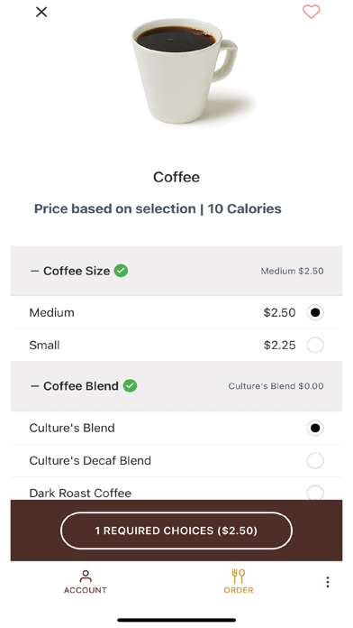 Coffee Culture Café & Eatery Screenshot
