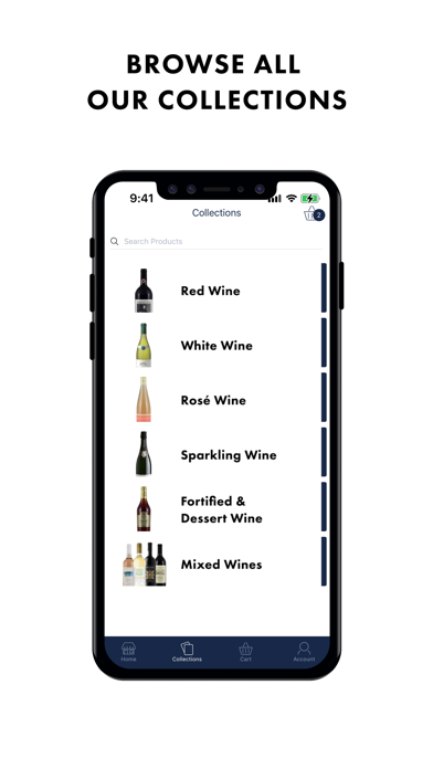 VinPorter Wine Merchants Screenshot