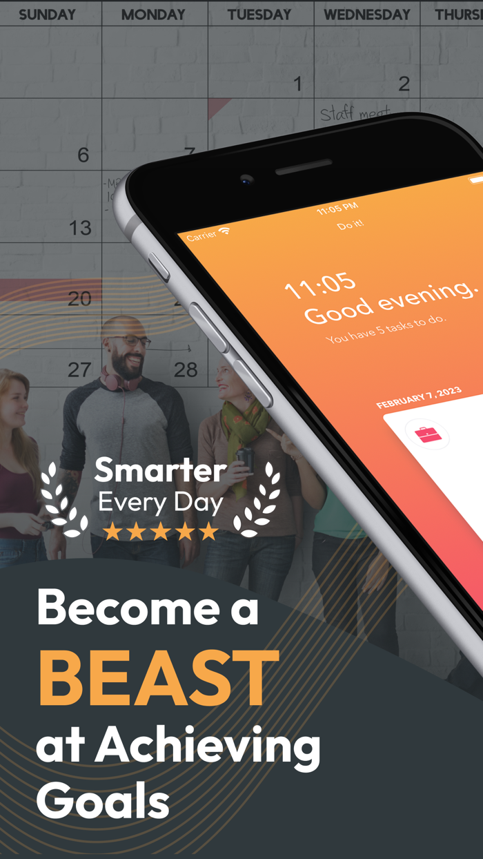 75 Hard Day Tracker - BEAST