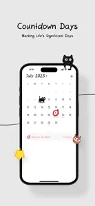 Cat Calendar - With Widgets screenshot #3 for iPhone