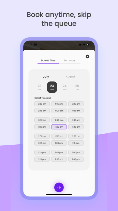 Glamlush: Salon Booking App Screenshot
