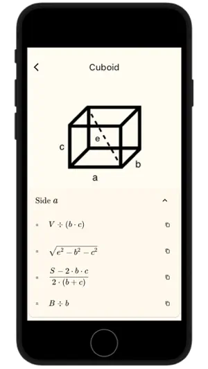 Geometry Formulary screenshot 2
