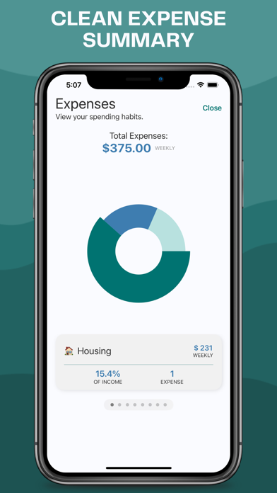 MyFi Budget Screenshot