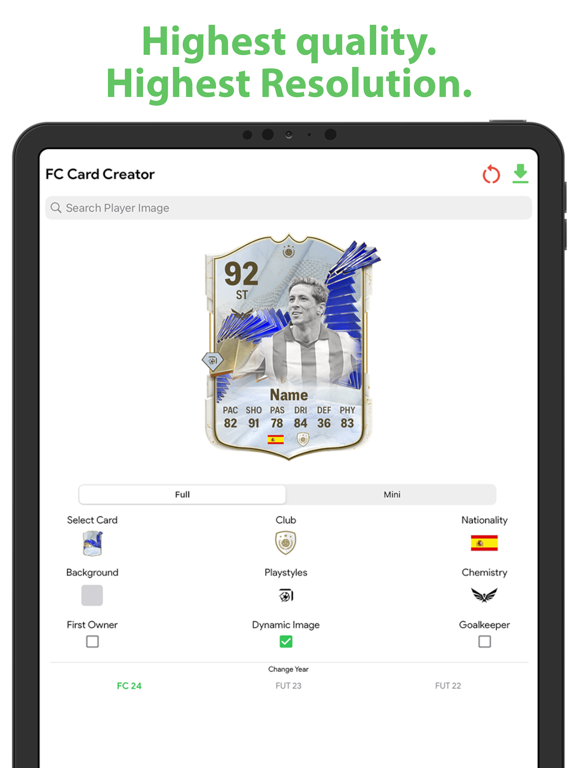 FC 24 Card Creatorのおすすめ画像3