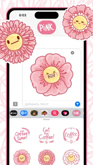 Very PINK stickers! screenshot 5