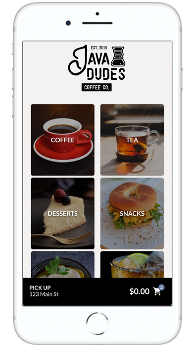 Java Dudes Coffee Screenshot
