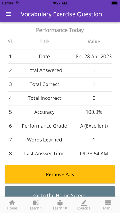 SAT Vocabulary & Practice Screenshot