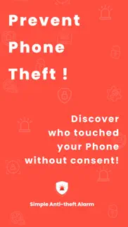 simple anti theft alarm iphone screenshot 1