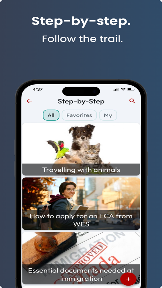 #3. Immigra - Immigration journey (iOS) بواسطة: Cleyton Machado