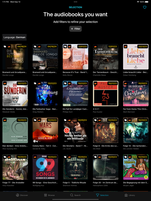 ‎Lismio: Discover Audiobooks Screenshot