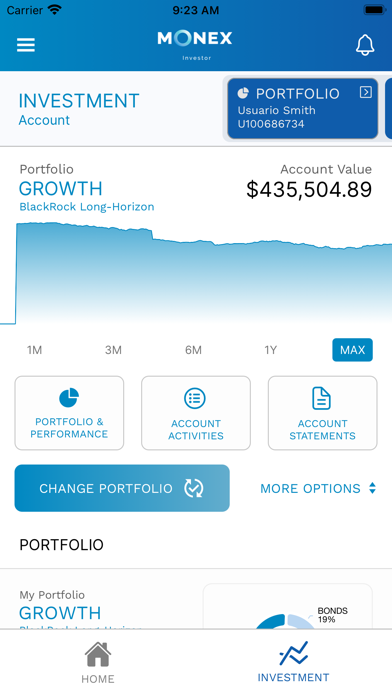 Monex Investor Screenshot