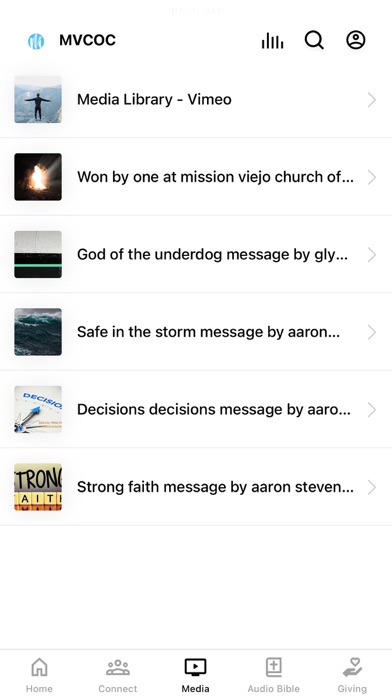 Mission Viejo Church of Christ Screenshot