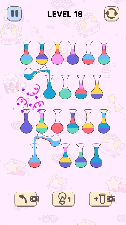 Water Puzzle - Color Sorting