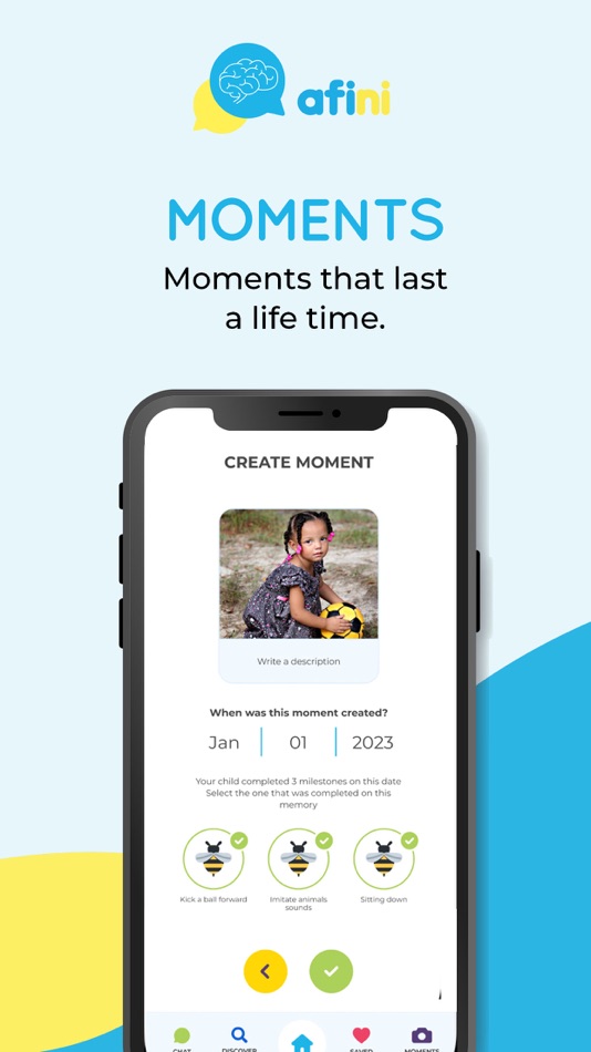 #1. Afini (iOS) 由: Afinidata