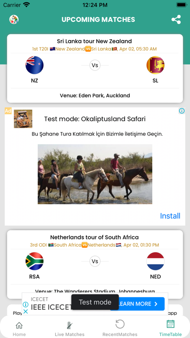 Cricline Live Screenshot