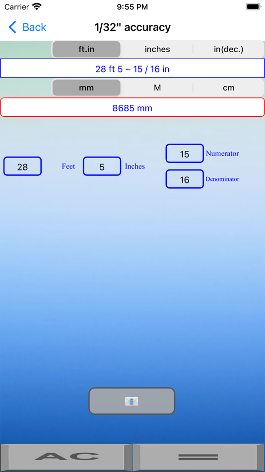 #6. UnitsCal Lite Tape Calculator (iOS) 由: Aberdeen Telecom.Inc.