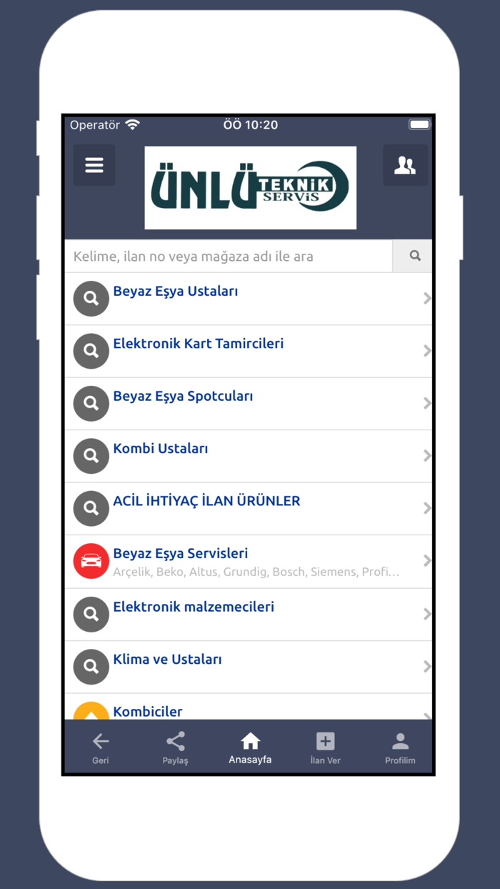 Ünlü Teknik Servis