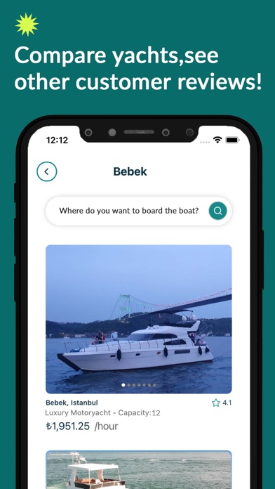 Teknevia - Boat&Yacht Rentals Screenshot