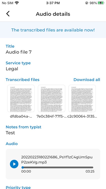 TranScribe App screenshot-3