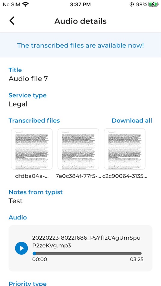 #4. TranScribe App (iOS) 由: TRANSCRIBE THE TYPIST COMPANY LIMITED