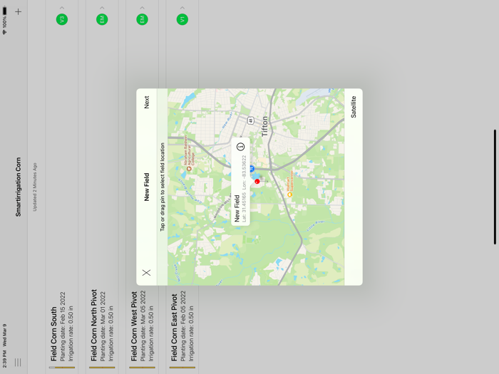 Smartirrigation Corn