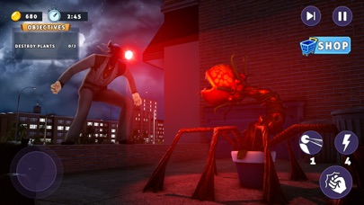 Toilet Monsters Vs Plants Hero Screenshot