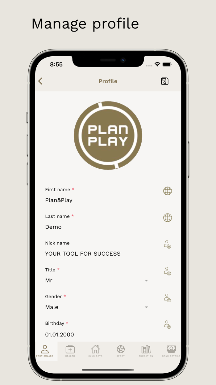 Plan and Play App