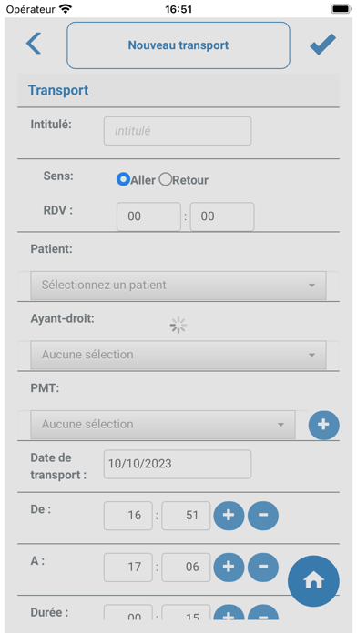 Akos TP Mobile - Screenshot