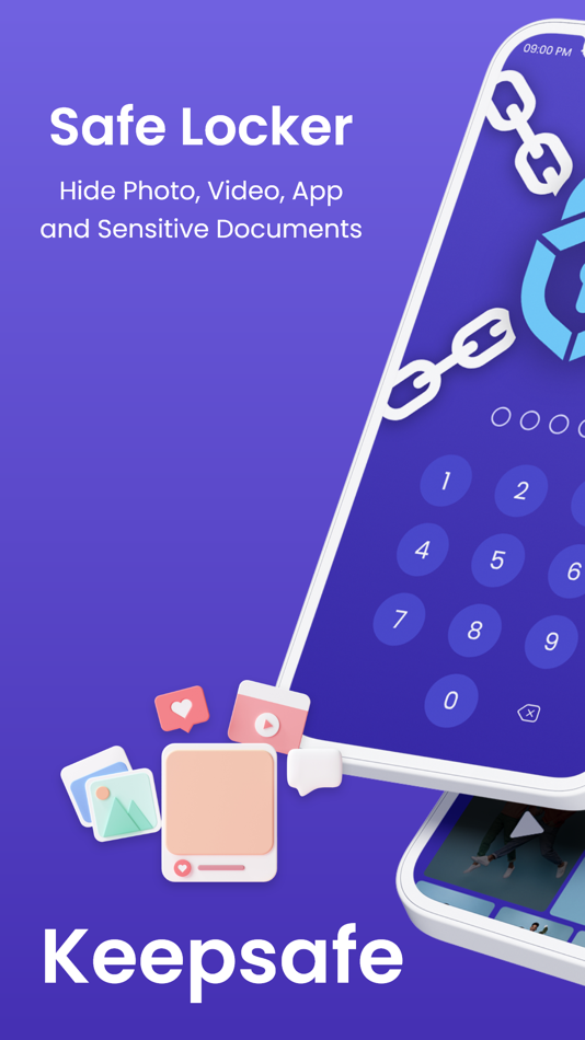 #1. Locker - Photo Vault & Files (iOS) 由: Labhuben Kachhadiya