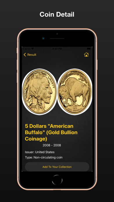 Coin Snap: Coin Identifier. Screenshot