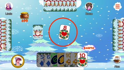 Christmas-games:Card- game Screenshot