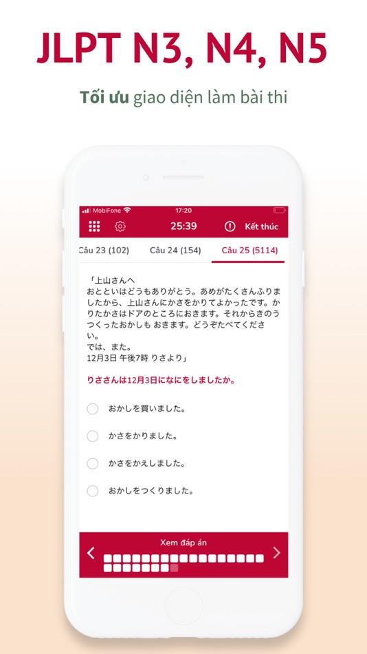 #2. JLPTify N3, N4, N5 (iOS) بواسطة: Binh Tran