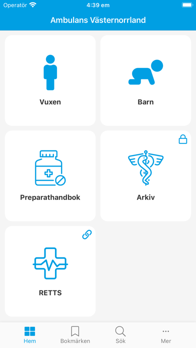 Ambulans Västernorrland Screenshot