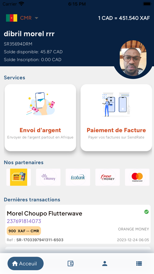 #4. SendRate (iOS) By: Taux d'envoi Inc
