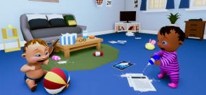Twin Babysitter Daycare Sim 3D screenshot #3 for iPhone