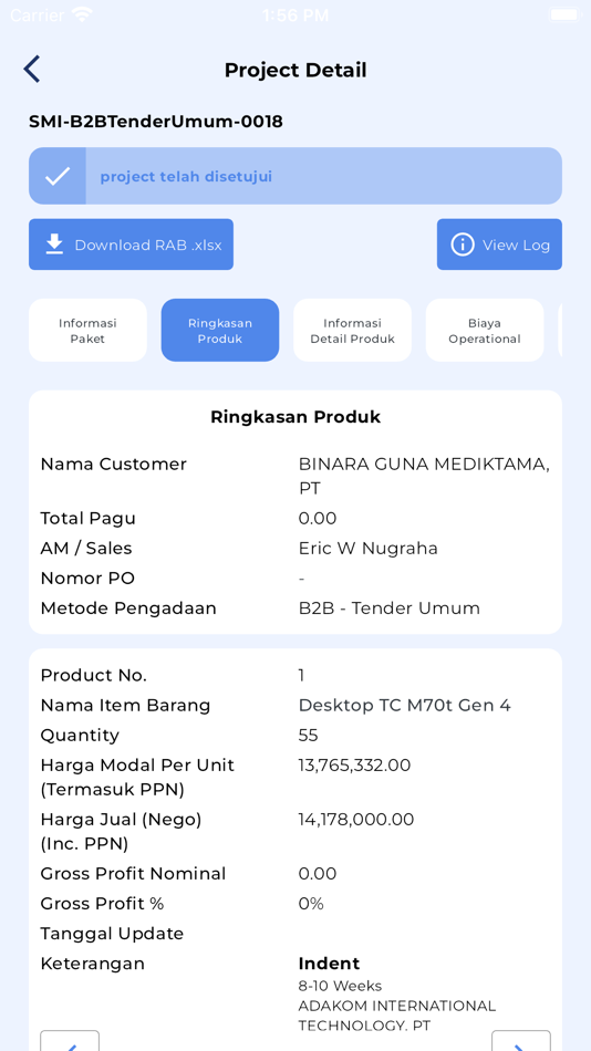 #5. Precalculation (iOS) 由: PT SENTRAL MITRA INFORMATIKA