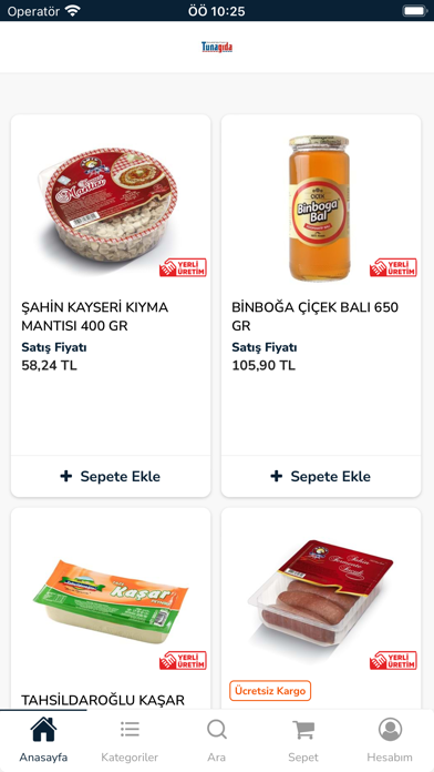 Tuna Gıda Screenshot
